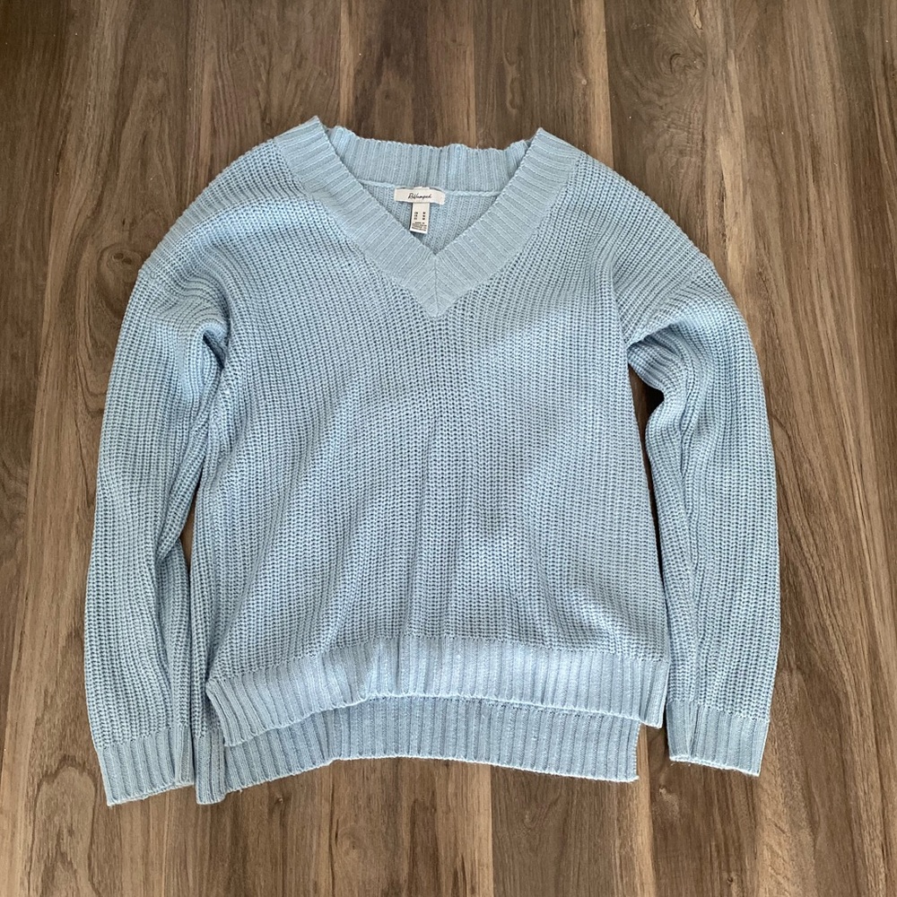 REVAMPED—Baby Blue Sweater